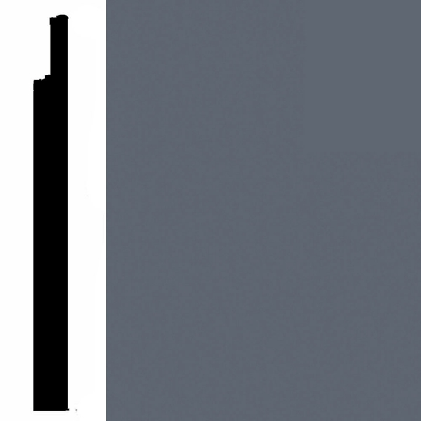 Picture of VPI Corp. - Low Dirt Retention Wallbase LDR8 4 1/2-inch Charcoal Slate