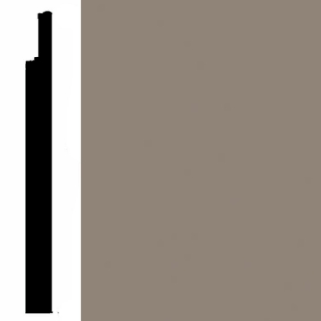 Picture of VPI Corp. - Low Dirt Retention Wallbase LDR8 4 1/2-inch Smoke