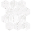 Picture of Milestone - Marbles Mosaic Hexagon Matte Carrara White