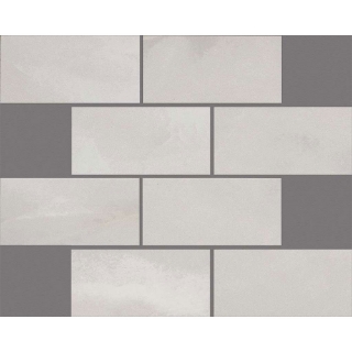 Picture of Shaw Builder - Onyx Brick Mosaic Matte 3 x 6 White