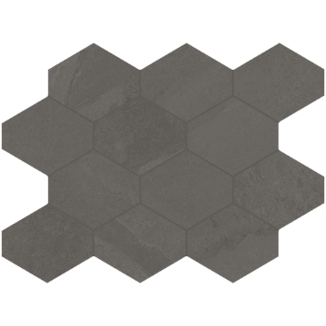 Picture of Unicom Starker - Brazillian Slate Mosaic Hexagon Elephant Grey