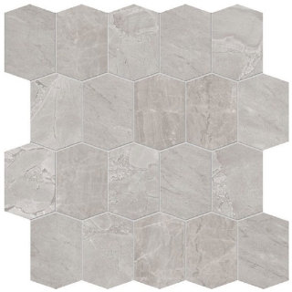 Picture of Edimax Ceramiche Astor - Velvet Mosaic Elongated Hexagon Grey