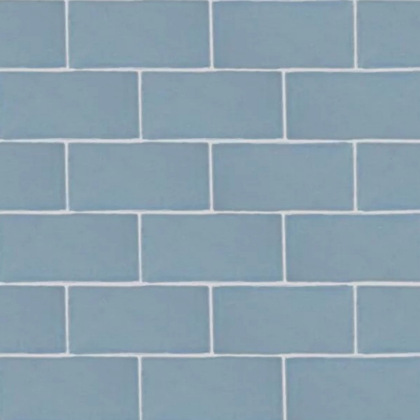 Picture of Nanda Tiles - Maritime 3 x 6 Glossy Folly Blue