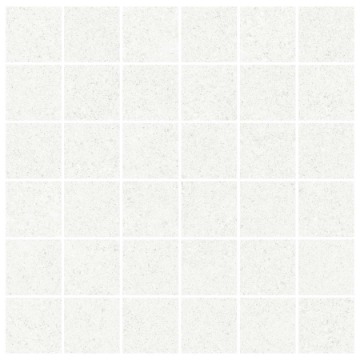 Picture of American Wonder Porcelain - Mars Stone II Mosaic White Dune