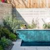 Picture of Bati Orient - Glass Pool Striped Aquamarine