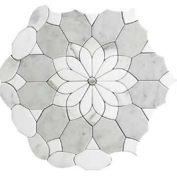 Picture of MiR Mosaic - Waterjet Merletto Bianco