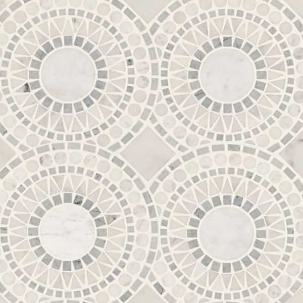 Picture of Bedrosians - Solis White Carrara/Bardiglio