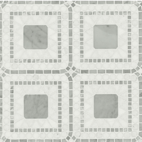 Picture of Bedrosians - Atrium White Carrara/White Thassos
