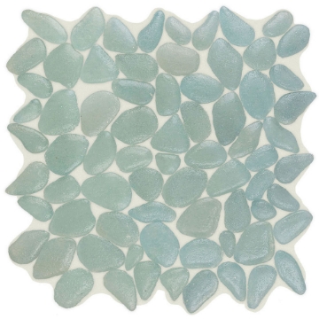 Picture of Ceramica Etc - Liquid Rocks Aqua Blue