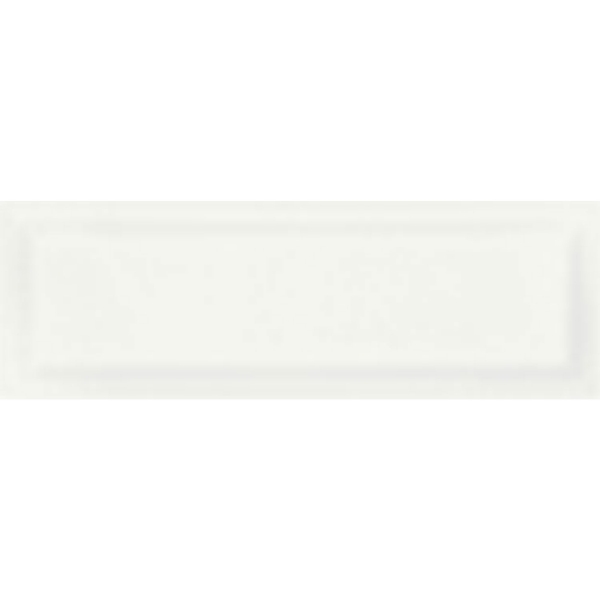 Picture of Tesoro - Soho 4 x 12 Beveled Glossy Canvas White Beveled