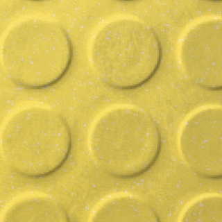 Picture of Johnsonite - Color Splash Raised Round Canaries