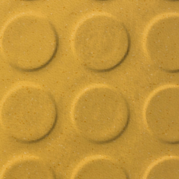 Picture of Johnsonite - Color Splash Raised Round Golden Flash