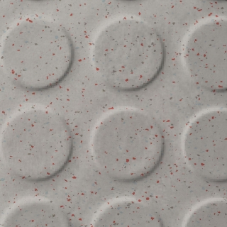 Picture of Johnsonite - Color Splash Raised Round Greenbluff