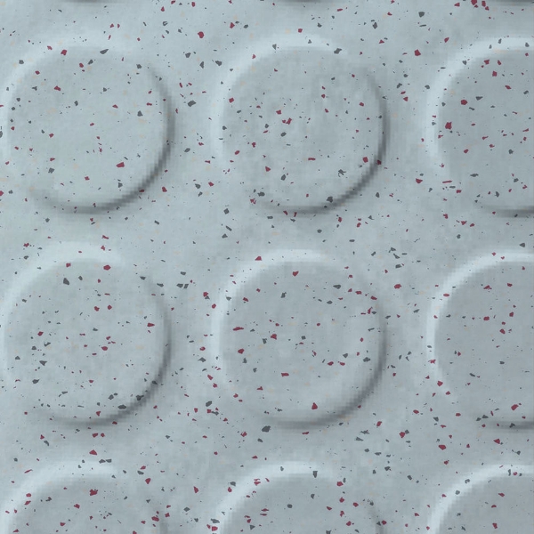 Picture of Johnsonite - Color Splash Raised Round Palous Falls