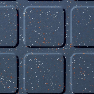 Picture of Johnsonite - Color Splash Raised Square Bloody Mary On The Lake