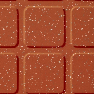 Picture of Johnsonite - Color Splash Raised Square Spicy Clementine