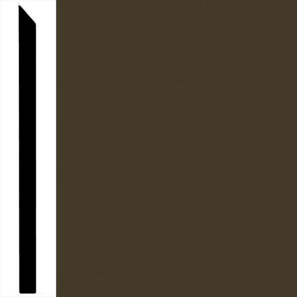 Picture of Burke - Edge Effects Simple 4 - 3/8 Thick Wall Base Pecan