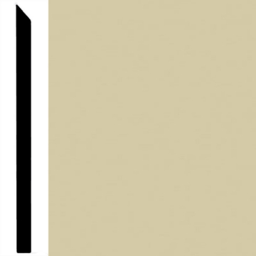 Picture of Burke - Edge Effects Simple 4 1/4 - 3/8 Thick Wall Base Desert Sand