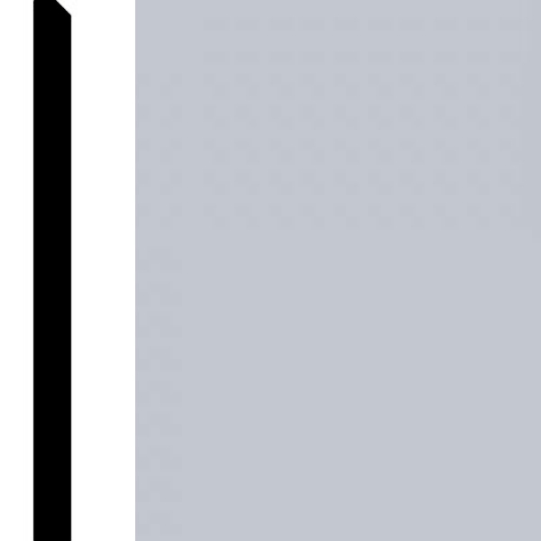 Picture of Burke - Edge Effects Simplicity 3 Wall Base Sky Gray