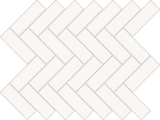 Picture of Happy Floors - Blanco Herringbone Blanco Matte