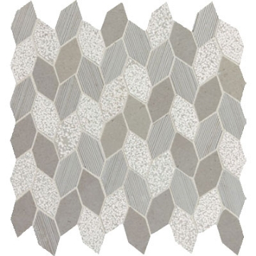 Picture of American Olean - Candora Linear Leaf Mosaic Demure Gray Leaf