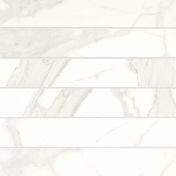 Picture of Bedrosians - Magnifica Calacatta Super White 4 x 24 Calacatta Super White/Polished