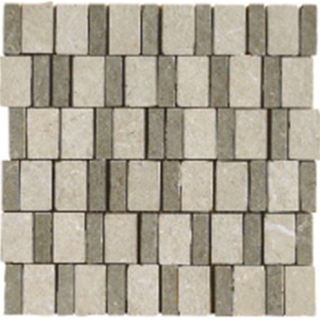 Picture of Daltile - Mystone Limestone Mosaic Taupe Blend