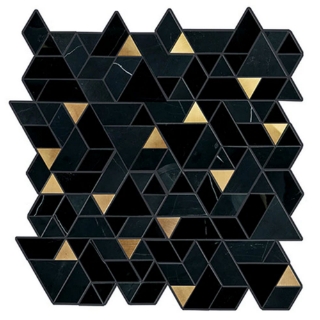 Picture of Daltile - Pietra Divina Mosaic Spectrum Nero Marquina