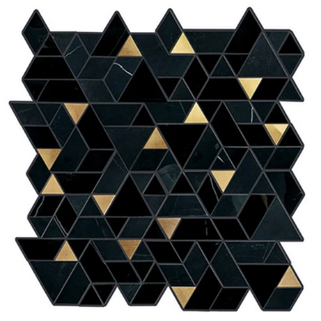 Picture of Daltile - Pietra Divina Mosaic Spectrum Nero Marquina