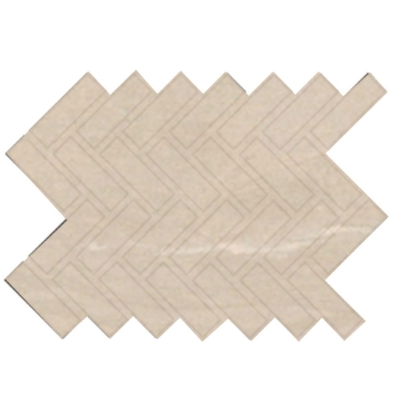 Picture of Caesar Ceramic - Stoneways Herringbone Mosaic Flight