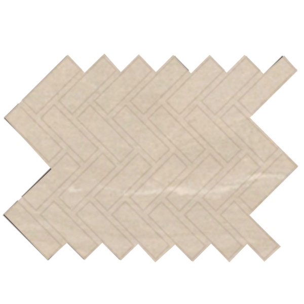 Picture of Caesar Ceramic - Stoneways Herringbone Mosaic Flight
