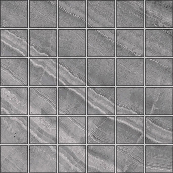 Picture of Stone Peak - Gemma Mosaic 2 x 2 Polished Grey Onyx