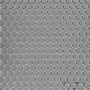 Picture of Arvex - Glazed Porcelain Mosaics Grey Penny Round