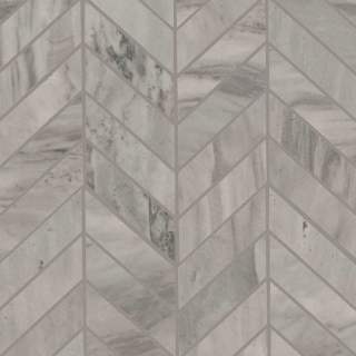 Picture of MS International - Eden Chevron Mosaic Matte Bardiglio