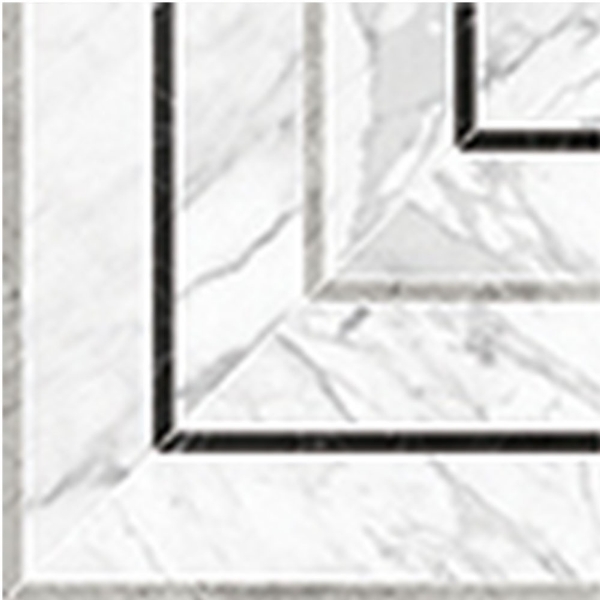 Picture of Anatolia Tile & Stone - La Marca Picco Mosaic Statuarietto Honed