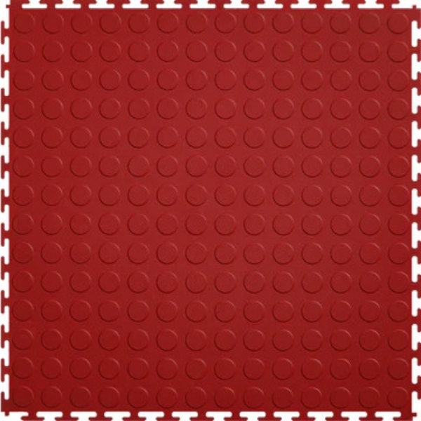 Picture of Perfection Floor Tile - Coin Red