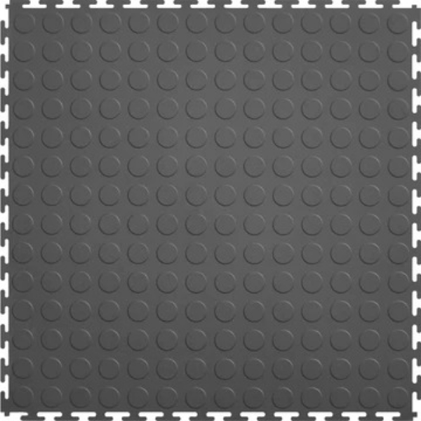 Picture of Perfection Floor Tile - Coin Dark Gray