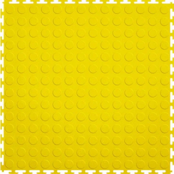 Picture of Perfection Floor Tile - Coin Yellow