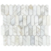 Picture of Elon Tile & Stone - Picket 2 x 6 Mosaics Calacatta Gold