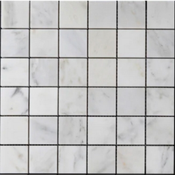 Picture of Elon Tile & Stone - 2 x 2 Square Mosaics Pearl White Honed