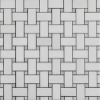 Picture of Elon Tile & Stone - Basketweave Mosaics White Thassos Blue Celeste Dot Polished