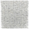 Picture of Elon Tile & Stone - Oval Mosaics Pearl White