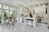 Picture of Elon Tile & Stone - Herringbone Mosaics 1 x 4 Bianco Carrara Honed