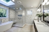 Picture of Elon Tile & Stone - Silhouette Mosaics Calacatta Gold White Thassos Crema Marfil