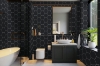 Picture of Elon Tile & Stone - Hexagon 8 Versalles Black