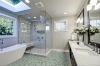 Picture of Elon Tile & Stone - Hexagon Mosaics 2 Emerald Green Polished