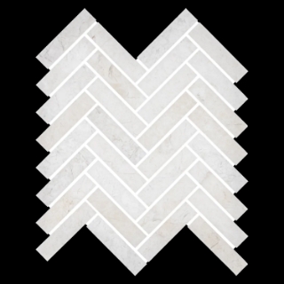 Picture of Elon Tile & Stone - Herringbone Mosaics 1 x 4 Alba Nova Honed