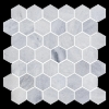 Picture of Elon Tile & Stone - Hexagon Mosaics 2 Blue Mist Honed
