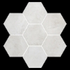 Picture of Elon Tile & Stone - Hexagon Mosaics 5 Alba Nova Honed