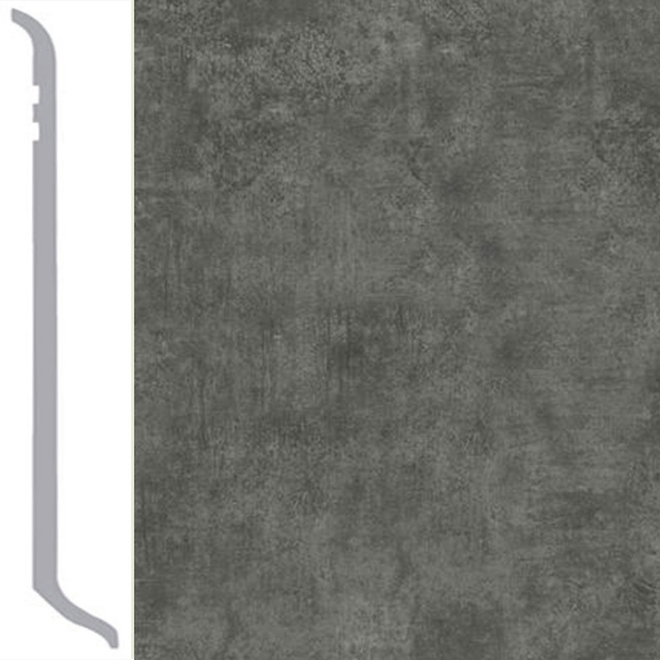 Picture of Johnsonite - Masquerade Traditional with Toe Concrete Charcoal